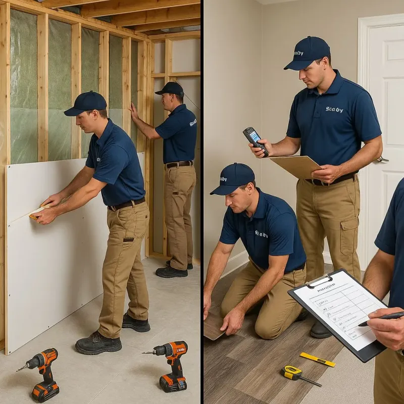 Repairs and Reconstruction process in Nash County, NC