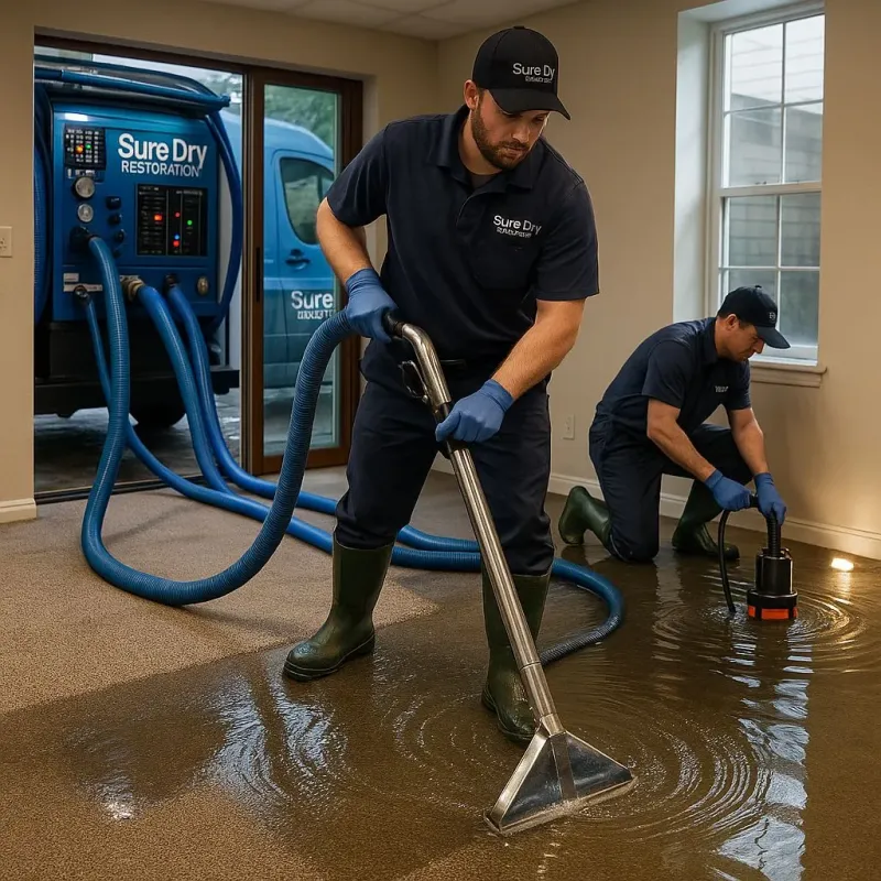 Water Extraction and Removal process in Nash County, NC